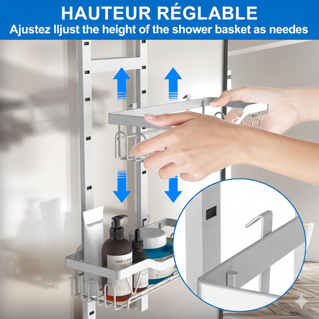 Étagère Douche Suspendue