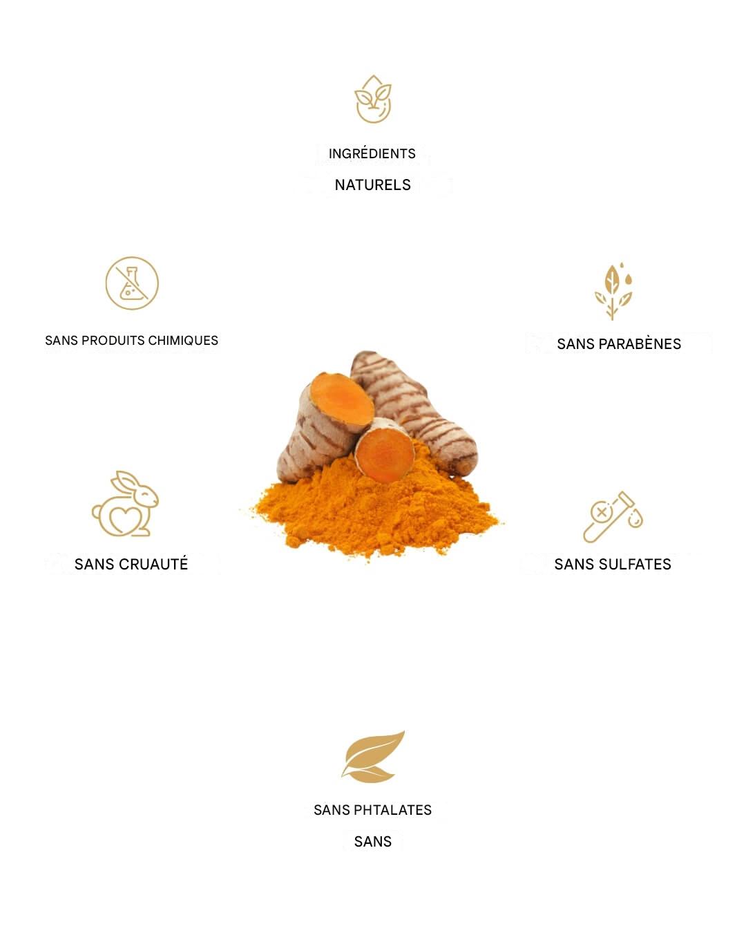 Savon Éclat Curcuma
