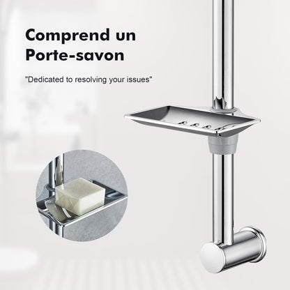 Barre de Douche Coulissante Ibergrif
