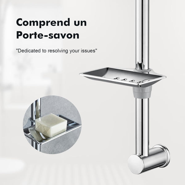 Barre de Douche Coulissante Ibergrif