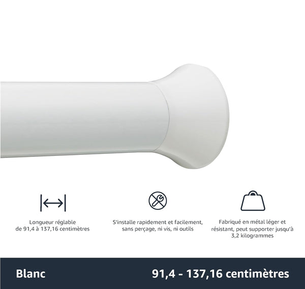 Tringle Douche Extensible Facile