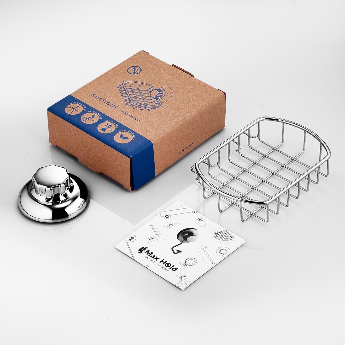 MaxHold PorteSavon Ventouse Ultra Forte